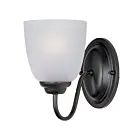 Maxim Lighting Stefan 10071FTOI 1-lumière 60W Bronze huilé Vanité