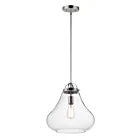 Maxim Lighting 10093CLSN Stella 1-Lumière 60W Nickel satiné Suspendu