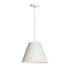 Maxim Lighting 10145WT Woven 1-Lumière 60W Gris/Noir Suspendu
