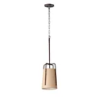 Maxim Lighting 10198BROI Pitchfork 1-Lumière 60W Bronze huilé Suspendu