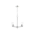 Maxim Lighting 10203CLSN Corona 3-Lumières 180W Nickel satiné Incandescence Lustre