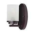Maxim Lighting Corona 10211FTOI 1-lumière 60W Bronze huilé Vanité