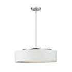 Maxim Lighting 10226WLSN Prime 5-Lumières 32.5W Nickel satiné Suspendu