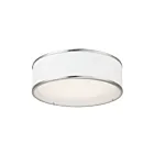 Maxim Lighting 10231WLSN Prime 1-lumière 18W Nickel satiné Plafonnier encastré