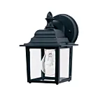 Maxim Lighting Builder Cast 1025BK Noir 60W Lanterne murale d'extérieur