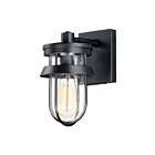 Maxim Lighting Breakwater 10265CLBK Noir 60W Lanterne murale d'extérieur