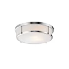 Maxim Lighting 10270WTSN Rogue 3-lumières 40W Nickel satiné Plafonnier encastré