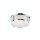 Maxim Lighting 10273WTSN Rogue 1-lumière 16W Nickel satiné Plafonnier encastré
