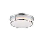 Maxim Lighting 10274WTSN Rogue 1-lumière 20W Nickel satiné Plafonnier encastré