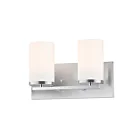Maxim Lighting Lateral 10282SWSN 2-lumières 60W Nickel satiné Vanité