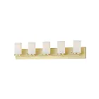 Maxim Lighting 10285SWSBR 5-lumière 300W Laiton satiné Luminaire de vanité