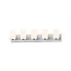 Maxim Lighting Lateral 10285SWSN 5-lumières 60W Nickel satiné Vanité