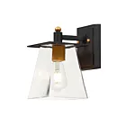 Maxim Lighting Chalet 10312CLBZGLD Bronze/Or 4W Lanterne murale d'extérieur