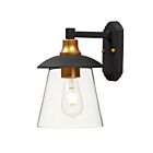Maxim Lighting Crib 10315CLBZGLD Bronze/Or 4W Lanterne murale d'extérieur