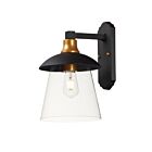 Maxim Lighting Crib 10316CLBZGLD Bronze/Or 4W Lanterne murale d'extérieur