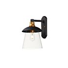 Maxim Lighting Crib 10316CLBZGLD Bronze/Or 4W Lanterne murale d'extérieur