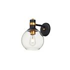 Maxim Lighting Cabin 10318CLBZGLD Bronze/Or 4W Lanterne murale d'extérieur