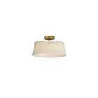 Maxim Lighting 10330OFNAB Paramount 1-lumière 19.5W Natural Aged Brass Plafonnier encastré