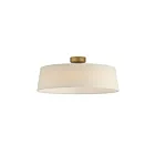 Maxim Lighting 10332OFNAB Paramount 1-lumière 31.5W Natural Aged Brass Plafonnier encastré