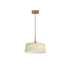 Maxim Lighting 10334OFNAB Paramount 1-Lumière 19.5W Laiton naturel vieilli Suspendu