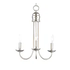 Maxim Lighting 10343SN Logan 3-Lumières 180W Nickel satiné Suspendu