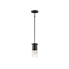 Maxim Lighting 10362CDBK Rexford 1-Lumière 40W Noir Suspendu