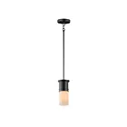 Maxim Lighting 10362SWBK Rexford 1-Lumière 40W Noir Suspendu