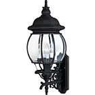 Maxim Lighting Crown Hill 1037BK Noir 160W Lanterne murale d'extérieur