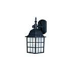 Maxim Lighting North Church 1051BK Noir 60W Lanterne murale d'extérieur