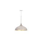 Maxim Lighting 10914WTGLD 1-Lumière 100W Blanc et or Suspendu