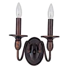 Maxim Lighting Towne 11032OI 2-Lumières Bronze huilé Applique Murale