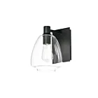 Maxim Lighting Babylon 11111CLBK 1-Lumière Noir Applique Murale