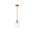 Maxim Lighting 11112CLSBR Babylon 1-Lumière 60W Laiton satiné Suspendu