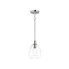 Maxim Lighting 11112CLSN Babylon 1-Lumière 60W Nickel satiné Suspendu