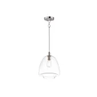 Maxim Lighting 11116CLSN Babylon 1-Lumière 60W Nickel satiné Suspendu