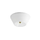 Maxim Lighting 11150WTNAB 1-lumière 15W Laiton vieilli naturel Plafonnier encastré