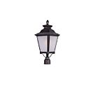 Maxim Lighting Knoxville 1120FSBZ 1-Lumière 60W Bronze Lanterne de poteau extérieure