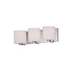 Maxim Lighting Wrap 11253SWPC 3-lumières 60W Chromé poli Vanité