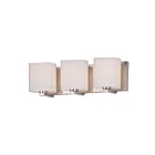 Maxim Lighting Wrap 11253SWSN 3-lumières 60W Nickel satiné Vanité