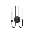 Maxim Lighting Tux 11282BK 2-Lumières Noir Applique Murale