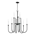 Maxim Lighting 11289BK Tux 9-Lumières 540W Noir Incandescence Lustre