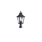 Maxim Lighting Knoxville 1130CLBZ 3-Lumières Bronze 120W Monture pour poteau extérieur