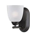 Maxim Lighting Axis 11311FTOI 1-lumière 60W Bronze huilé Vanité