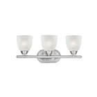 Maxim Lighting Axis 11313FTSN 3-lumières 60W Nickel satiné Vanité