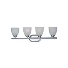 Maxim Lighting Axis 11314FTPC 4-lumières 60W Chromé poli Vanité