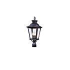 Maxim Lighting Knoxville 1131CLBZ 3-Lumières Bronze 120W Monture pour poteau extérieur