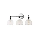 Maxim Lighting Hollow 11323CLPC 3-lumières 60W Chromé poli Vanité