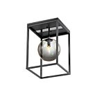 Maxim Lighting 11360MSKBKPC Fluid 1-lumière 4W Noir/Chrome poli Plafonnier encastré