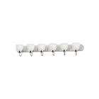 Maxim Lighting Axis 11386FTSN 6-lumières 60W Nickel satiné Vanité