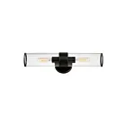 Maxim Lighting Crosby 11472CRBK 2-Lumières Noir Applique Murale